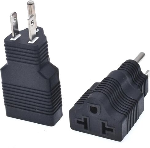 5-15p to 5-15/20r plug adapter 5-15P to 6-15P, 5-15P to 6-20P, 15A to 20A power plug converter in Kuwait