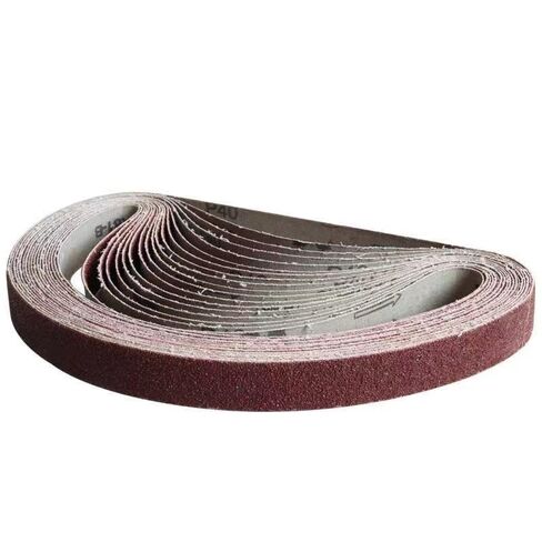 Belt Sander Paper, 10PCS/Set 760 * 25mm Sanding Belts 40-100 Grits Wood Soft Metal Polishing Sandpaper Abrasive Bands for Belt Sander Abrasive Tool(80#) in Kuwait
