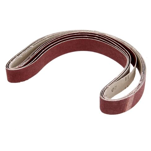 Belt Sander Paper, 10PCS/Set 760 * 25mm Sanding Belts 40-100 Grits Wood Soft Metal Polishing Sandpaper Abrasive Bands for Belt Sander Abrasive Tool(80#) in Kuwait