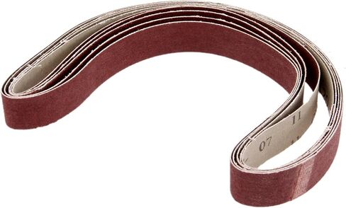 Belt Sander Paper, 10PCS/Set 760 * 25mm Sanding Belts 40-100 Grits Wood Soft Metal Polishing Sandpaper Abrasive Bands for Belt Sander Abrasive Tool(60#) in Kuwait