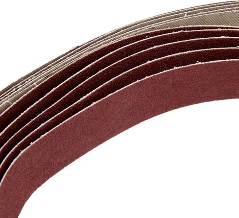 Belt Sander Paper, 10PCS/Set 760 * 25mm Sanding Belts 40-100 Grits Wood Soft Metal Polishing Sandpaper Abrasive Bands for Belt Sander Abrasive Tool(60#) in Kuwait