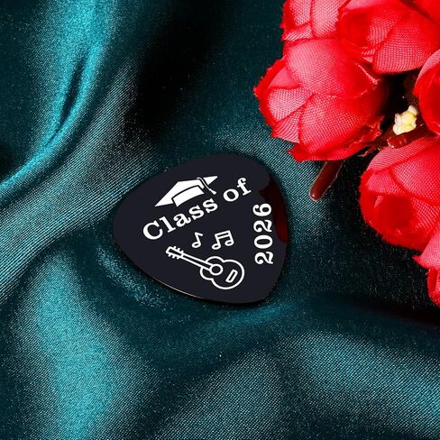 Class of 2026 Guitar Pick for Her Him 2026 Graduation Gifts for Girls Boys Kids Senior 2026 Gifts Middle High School College Music Students 5th 8th 12th Grade Daughter Son Graduate Gift Master Phd in Saudi Arabia