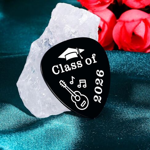 Class of 2026 Guitar Pick for Her Him 2026 Graduation Gifts for Girls Boys Kids Senior 2026 Gifts Middle High School College Music Students 5th 8th 12th Grade Daughter Son Graduate Gift Master Phd in Saudi Arabia