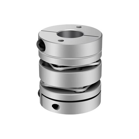 سبائك الألومنيوم D82L98 مزدوج الحجاب الحاجز اقتران موصل مرن D82mm L98mm الكرة اللولبية خطوة محرك معزز التشفير الكمبيوتر in Kuwait