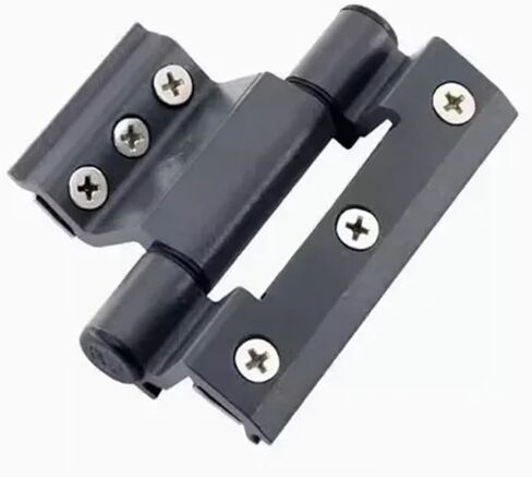 مفصلات باب ونافذة مصنوعة من سبائك الألومنيوم، أجهزة قابلة للطي قطعة واحدة (ذهبي - 45 مم على اليمين) in Kuwait