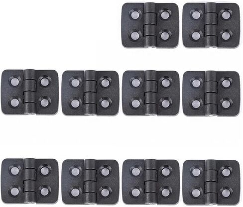 Nylon Folding Damping Hinge Door Bearing Electric Box Cabinet Welding Machine Flip Industrial 10/20Pcs(20pcs) in Saudi Arabia