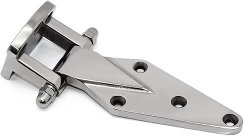 Thick Heavy-Duty Folding Hinge 304 Stainless Steel Industrial Cabinet Door Mechanical Hardware 1Pcs in Saudi Arabia