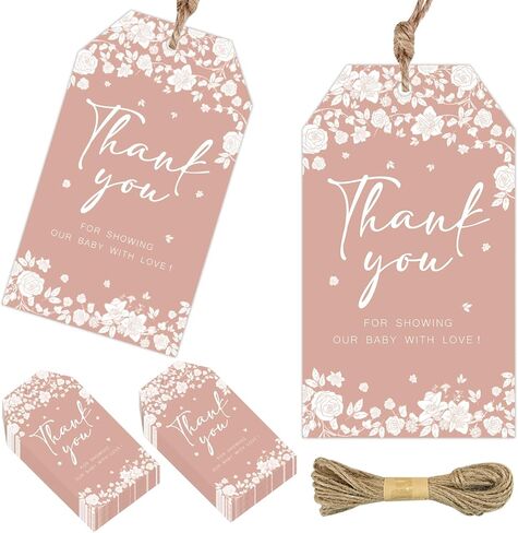 50Pcs Cielito Lindo Baby Shower Decorations Dusty Blue Thank You Tags with String, Fiesta Cielito Lindo Party Decor Gift Tags for Mexican Talavera Theme Baby Shower Party Supplies Favors Gifts in Saudi Arabia