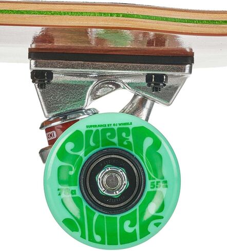 Santa Cruz Roskopp Face 9.5in x 31in Shaped Skateboard Cruzer in Saudi Arabia