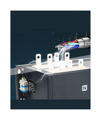 مصدر طاقة مزدوج مفتاح نقل تلقائي PC-Grade 4P التصنيف الحالي 160A in Kuwait