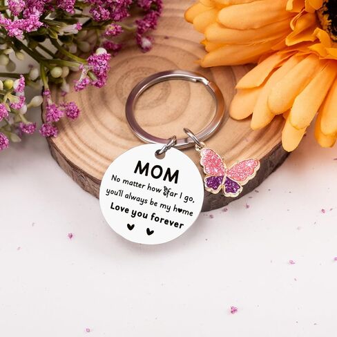 Haukea أمي هدايا عيد ميلاد هدايا عيد الأم لأمي من ابنة ابن عباد الشمس المفاتيح هدية الكريسماس الأم كيرينغ in Kuwait