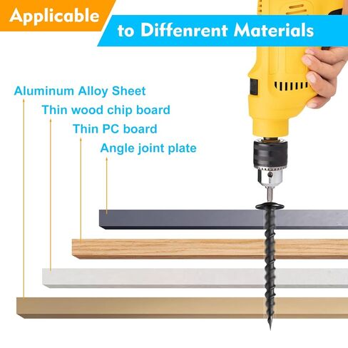 130PCS #8×3/4" Black Wood Screws,Phillips Modified Truss Head, Quick Metal Self Tapping Zinc Oxide,Use for Furniture, Woodworking,Household Appliances in Kuwait