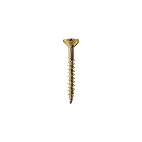 Nuvo Iron - #8 Construction Screw, 2-1/2", T25 Torx Head, Yellow Zinc Plating, 250 pcs/jar in Saudi Arabia