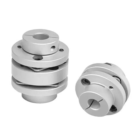1pc D82L98 LK3-C82-W Double Flange Diaphragm Coupling Aluminum Alloy Applicable to Servo Motor Coupler for Sleeve Zero Clearance(15x30mm) in Saudi Arabia