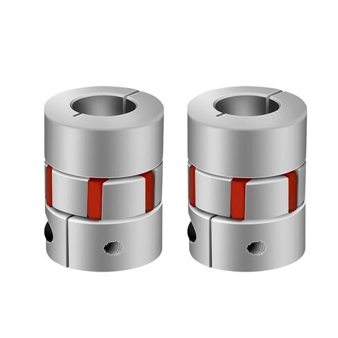 CF-03/BW series1PCS Flexible Plum clamp Coupler D40 L55 Shaft Size CNC Jaw Shaft coupling/8/10/12/14/16/18/20/22mm D40L55(14X20) in Saudi Arabia