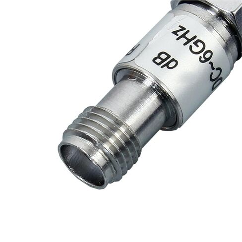 1PCS Free Shipping 8GHz 2W SMA Fixed Attenuator 50ohm 3db 5db 6db 10db 15db 20db 30db 40db 50db 60db RF Coax Connectors(15db) in Saudi Arabia