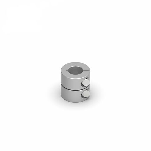 D16L16 2/3/4/5/6/6.35/8mm Aluminum Flexible Shaft Coupler Clamping Rigid Coupling Motor Connector 1Pcs(4mm to 6.35mm) in Saudi Arabia