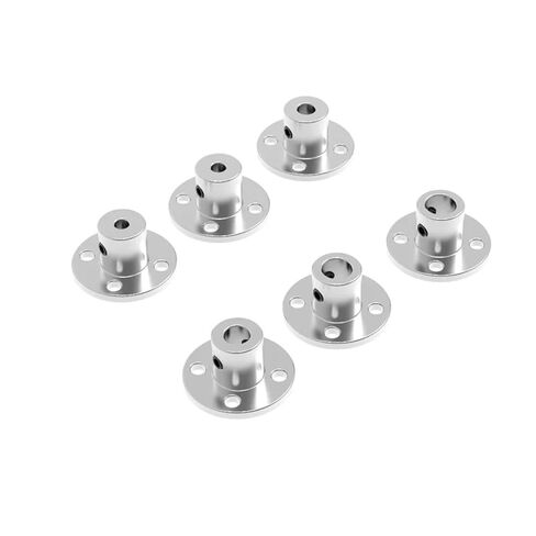 2/3/3.17/4/5/6/6.35/7/8/10/11/12/14 Rigid Flange Coupling Motor Guide Shaft Coupler Connector 1Pcs(4mm) in Saudi Arabia