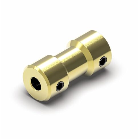 D9L20 2mm/2.3mm/3mm/3.17mm/4mm/5mm/6mm Brass Flexible Coupling Coupler Transmission Connector 1Pcs(4mm to 4mm) in Saudi Arabia