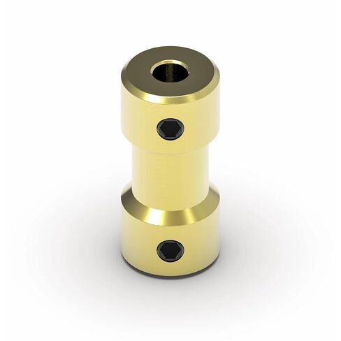 D9L20 2mm/2.3mm/3mm/3.17mm/4mm/5mm/6mm Brass Flexible Coupling Coupler Transmission Connector 1Pcs(4mm to 4mm) in Saudi Arabia