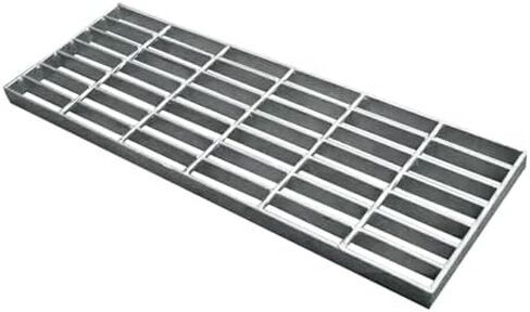 Galvanized Steel Metal Drain Grate - Heavy-Du Outdoor Channel Cover for Sewer Draina, Rust-Resistant, Perfect for Gardens and Patios in Kuwait