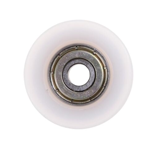 6*30*10 مللي متر محمل العجلة الأسطوانة للأثاث إكسسوارات الأجزاء الداخلية للكمبيوتر U الأخدود درع معدني النايلون بكرة مستديرة الكرة in Kuwait