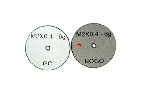 Shars Go & No Go Metric Thread Ring Gage 2 Pc Set New (M6x1.0 303-1730) P in Saudi Arabia