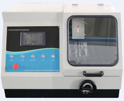 Q-100B Automatic Metallographic Cutting Machine Metallographic and Petrographic Sample Precision Cutting Machine - Stainless Steel Housing, 220V Motor, 3KW Power in Saudi Arabia