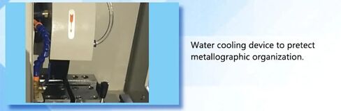 Q-100B Automatic Metallographic Cutting Machine Metallographic and Petrographic Sample Precision Cutting Machine - Stainless Steel Housing, 220V Motor, 3KW Power in Saudi Arabia