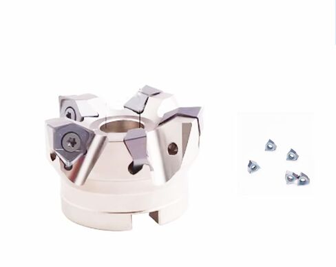 MFWN900-63R-5T، عدد الشفرات: 5. 90 درجة MFWN قرص قطع الطحن السريع سداسي الجوانب 90 درجة. يأتي مع 10 قطع من شفرات قاطعة الطحن WNMU060408-GM in Saudi Arabia