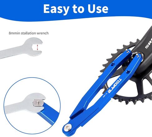 مفتاح ربط لأغطية ذراع كرنك الدراجة - مفتاح ربط عالمي، يناسب دراجات Shimano وCampagnolo وFSA الجبلية والطرق in Kuwait