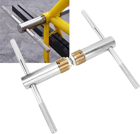 أداة التنصت على خيط الدعامة السفلية للدراجة من SUNGOOYUE، طقم إصلاح خيط سبائك الألومنيوم مع قوالب قابلة للاستبدال لصيانة الدراجة وترميم الدعامة السفلية in Kuwait