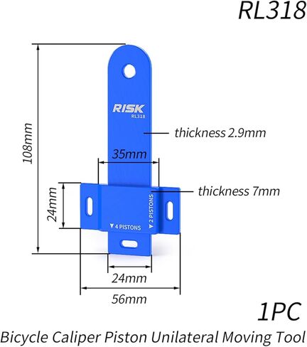 Bike Brake Caliper Piston Single-Action Tool, 3D Printed Polymer Piston Dust Oil Cleaning Tool, Universal for Shimano SRAM MTB Road Hydraulic Brakes in Saudi Arabia