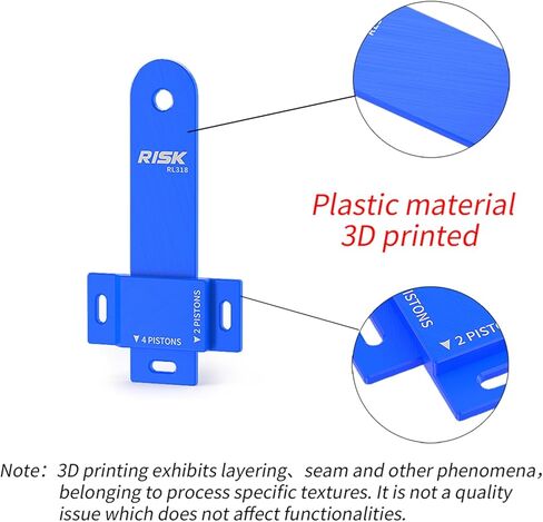 Bike Brake Caliper Piston Single-Action Tool, 3D Printed Polymer Piston Dust Oil Cleaning Tool, Universal for Shimano SRAM MTB Road Hydraulic Brakes in Saudi Arabia