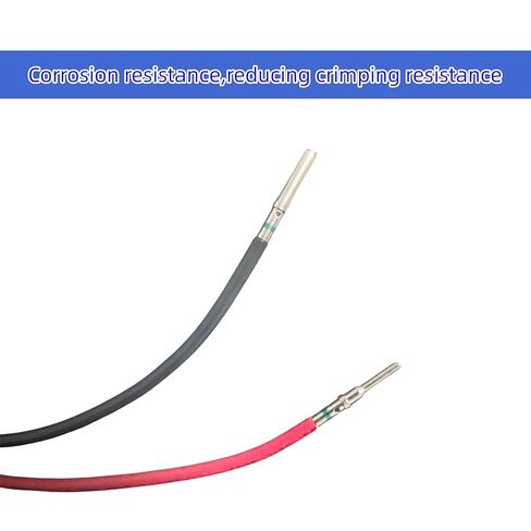 50 زوجًا (100 قطعة) طقم موصل دبوس ألماني مقاس 16 موصل سلسلة DT اتصالات صلبة، 50 قطعة دبابيس ذكر و50 قطعة مقابس أنثى للدبابيس الألمانية 14-20 AWG سلك قياس in Kuwait