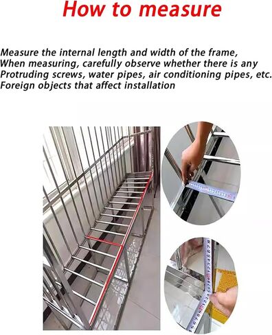 لوح مثقوب من الفولاذ المقاوم للصدأ 304 - وسادة شبكية مضادة للسرقة للنوافذ والشرفات، شبكة حماية آمنة، شبكات زخرفية مانعة للتسرب، لوحة تثقيب (55 × 400 سم) in Kuwait
