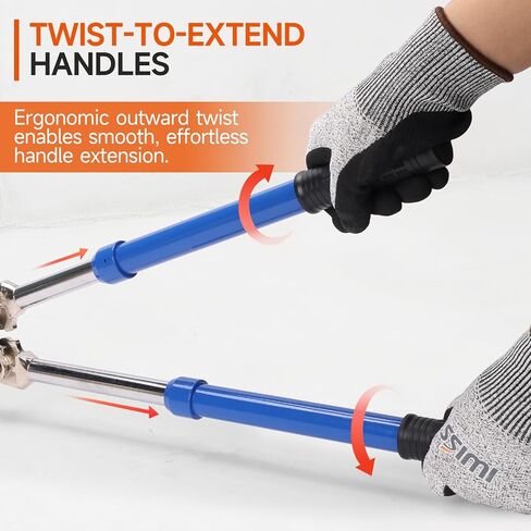 أداة تجعيد تركيبات الأنابيب النحاسية iCrimp مع فك 1/2,3/4 و1 بوصة لتركيب النحاس ProPress IWISS-1632AF in Kuwait