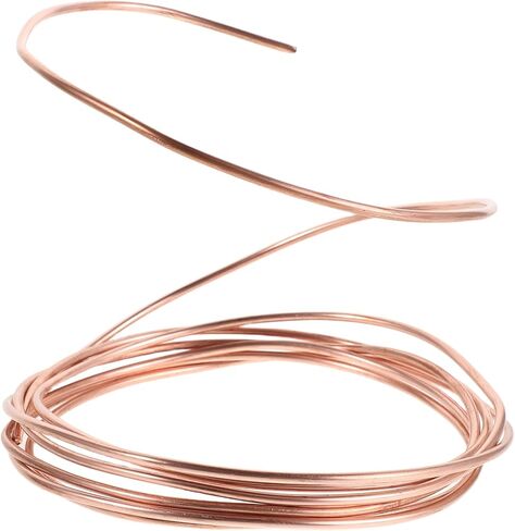 Homoyoyo Soft Pure Copper Tube 1.6mm Od X 0.6mm Id 5-meter Coil for Hvac Air Conditioner Copper Coil Refrigeration and Hydronic Heating DIY Projects in Saudi Arabia