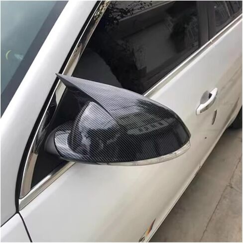 غطاء مرآة الجناح لـ Buick for Regal 2008 2009 2010 2012 2014 2016 غطاء مرآة جانبية للرؤية الخلفية غطاء الجناح غطاء الباب الخارجي غطاء ملصق غطاء أغطية مرايا جانبية (اللون: أسود ساطع) in Kuwait