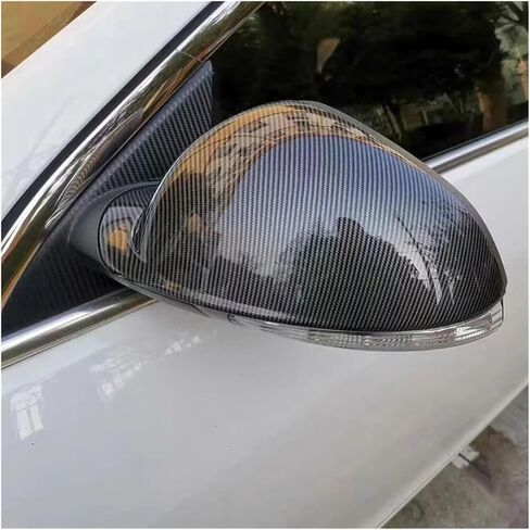 غطاء مرآة الجناح لـ Buick for Regal 2008 2009 2010 2012 2014 2016 غطاء مرآة جانبية للرؤية الخلفية غطاء الجناح غطاء الباب الخارجي غطاء ملصق غطاء أغطية مرايا جانبية (اللون: أسود ساطع) in Kuwait
