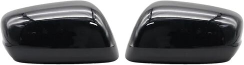 غطاء مرآة الجناح قطعتان من أجل Fit Jazz GE6 GE8 2009 2010 2011 2012 2013 غطاء غطاء مرآة الرؤية الخلفية للسيارة غطاء غطاء مرآة جانبي للجناح غطاء مرآة جانبية (اللون: أحمر LH RH) in Kuwait