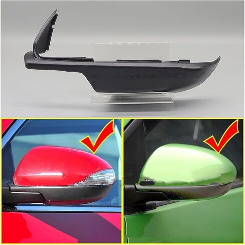 غطاء مرآة الرؤية الخلفية للجناح غطاء سفلي سفلي لسيارة Mazda 2 لـ Demio DE 2007-2014 لـ Mazda 6 لـ Atenza GH 3 لـ Axela BL 2007-2013 أغطية غطاء مرآة (اللون: الجانب الأيمن) in Kuwait