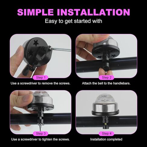 Qisan قطعتان من أجراس الدراجات بوصلة من سبائك الألومنيوم للمقود بصوت عالٍ وواضح وواضح 22.2 ملم لبوق الدراجة للراكبين | إكسسوارات الدراجة الجبلية للرجال | ملحقات الدراجة Loud Horn - فضي وأسود in Kuwait