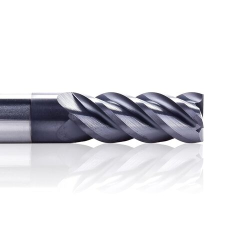 1pcs 4 Flutes Carbide End Mill D4-D20 CNC Wood Router Bits 1-20mm Cutting Diameter Tungsten Steel Milling Cutter Tool in Saudi Arabia