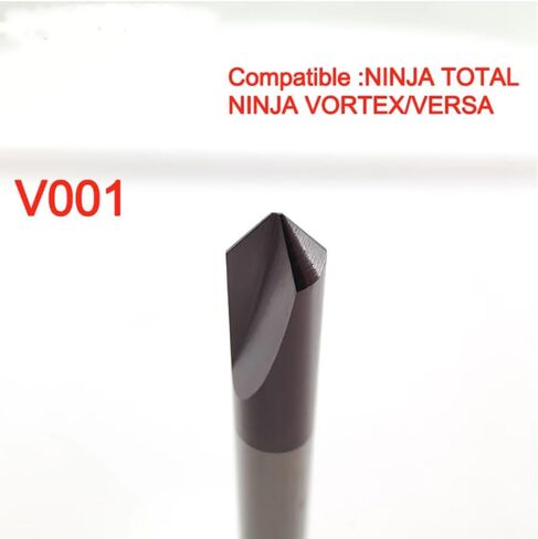 قاطعة تفريز نهاية 90 درجة V001 من الكربيد RIC05044B للآلات الرئيسية Keyline Ninja & KEYLINE Versa & NINJA TOTAL & NINJA ORTEX & VERSA (10) in Kuwait