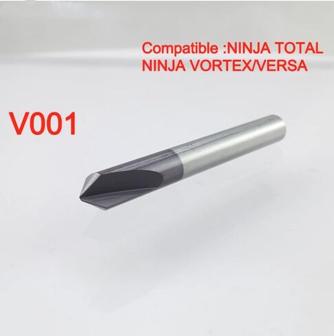 قاطعة تفريز نهاية 90 درجة V001 من الكربيد RIC05044B للآلات الرئيسية Keyline Ninja & KEYLINE Versa & NINJA TOTAL & NINJA ORTEX & VERSA (10) in Kuwait
