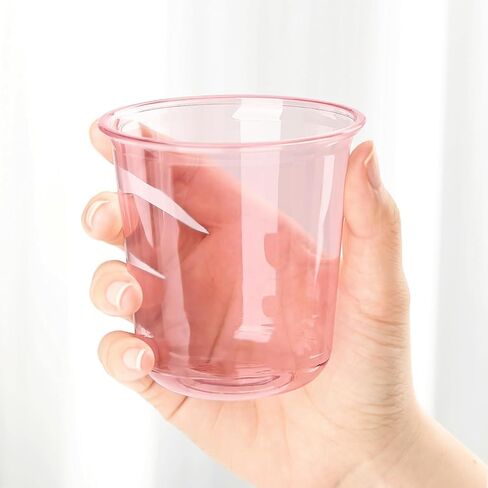 50 Pcs Pink Plastic Cups, 12 Oz Disposable Stemless Wine Glasses Cocktail Pink Party Cups for Meeting, Wedding, Birthday, Valentines Party in Kuwait