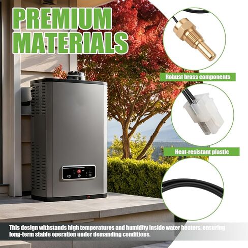 AP19299 استبدال مستشعر غرفة الثرمستور لسخانات وغلايات المياه بدون خزان Rheem and Ruud، أجزاء سخان المياه بمستشعر درجة الحرارة المتوافقة مع مضخات الحرارة Rheem in Kuwait