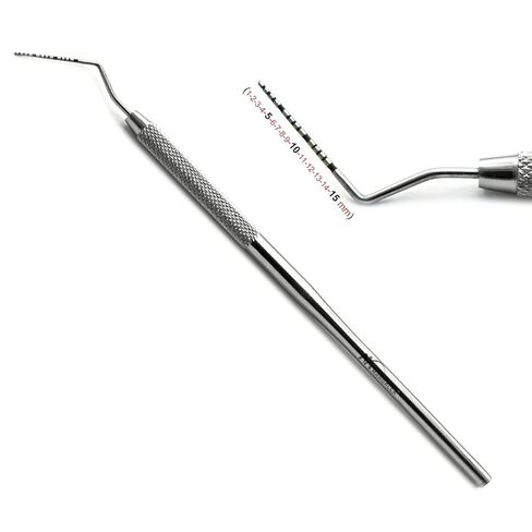 Dental Probe CP-15 Periodontal Examination Instrument | Color-Coded Markings | Stainless Steel in Saudi Arabia
