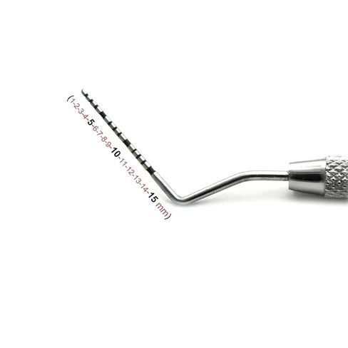 Dental Probe CP-15 Periodontal Examination Instrument | Color-Coded Markings | Stainless Steel in Saudi Arabia